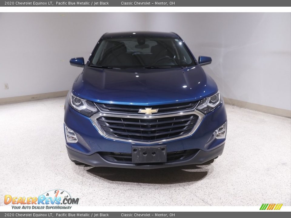 2020 Chevrolet Equinox LT Pacific Blue Metallic / Jet Black Photo #2