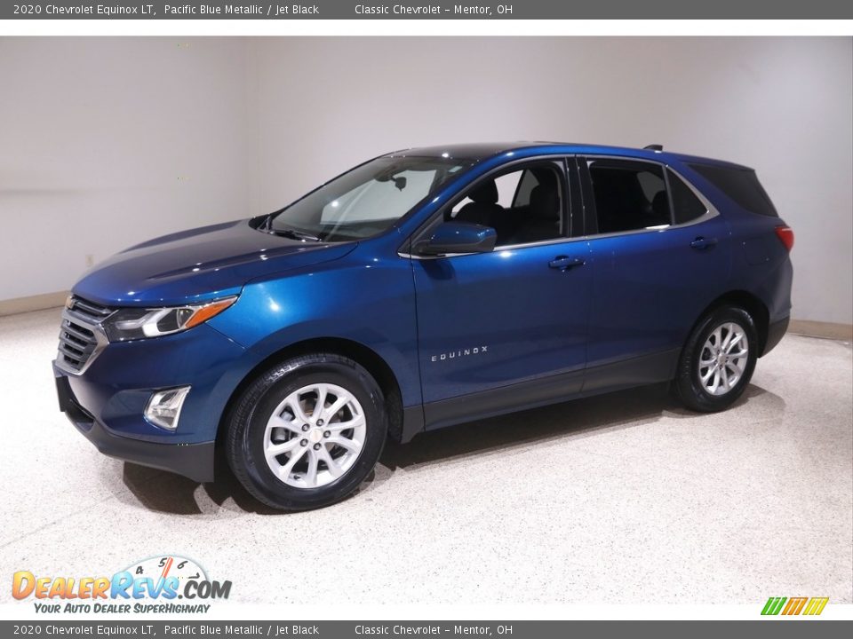 2020 Chevrolet Equinox LT Pacific Blue Metallic / Jet Black Photo #3