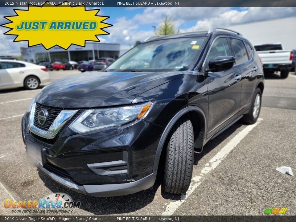 2019 Nissan Rogue SV AWD Magnetic Black / Charcoal Photo #1