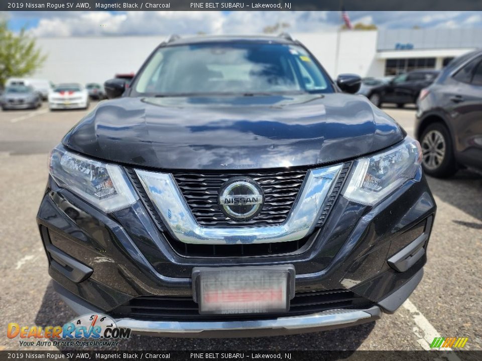 2019 Nissan Rogue SV AWD Magnetic Black / Charcoal Photo #2