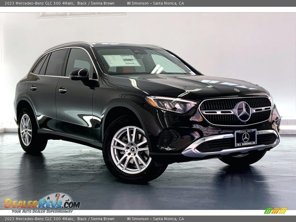 2023 Mercedes-Benz GLC 300 4Matic Black / Sienna Brown Photo #11