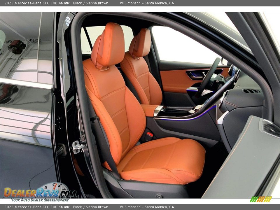 Sienna Brown Interior - 2023 Mercedes-Benz GLC 300 4Matic Photo #5