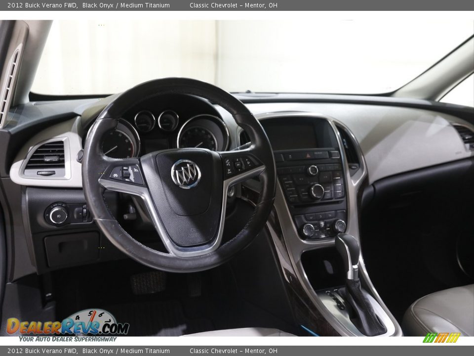 2012 Buick Verano FWD Black Onyx / Medium Titanium Photo #6