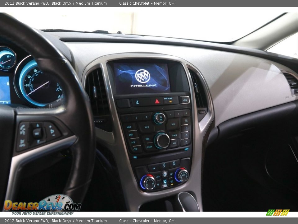 2012 Buick Verano FWD Black Onyx / Medium Titanium Photo #9