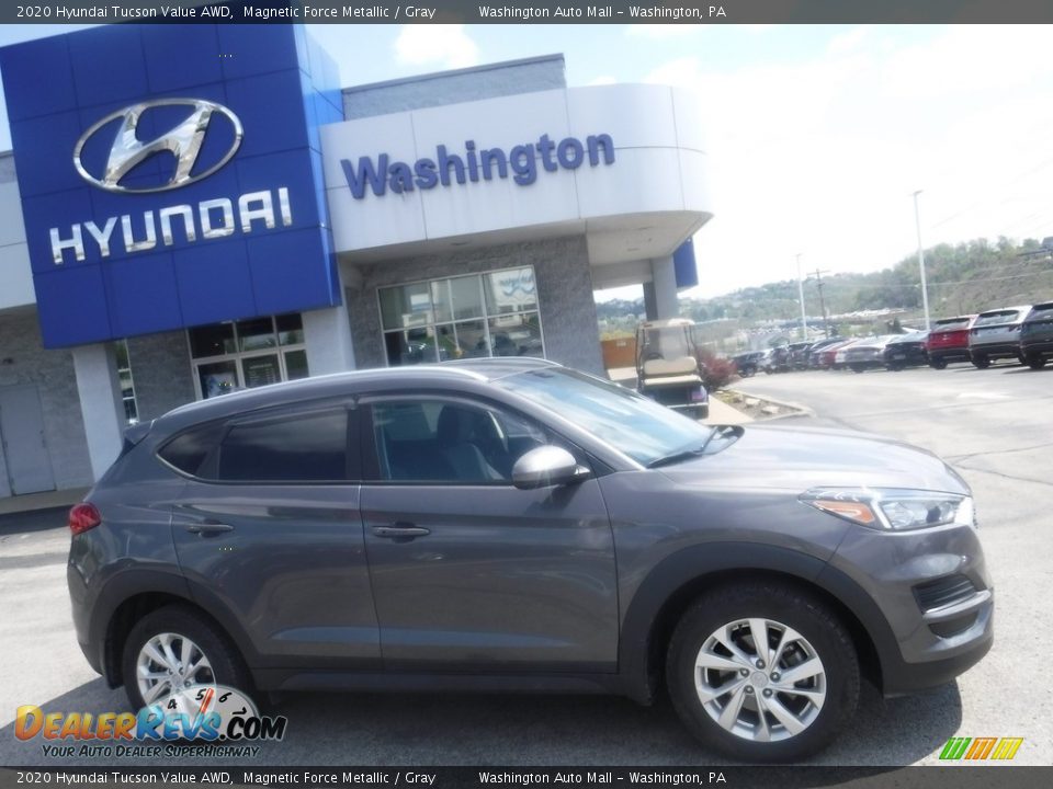 2020 Hyundai Tucson Value AWD Magnetic Force Metallic / Gray Photo #2