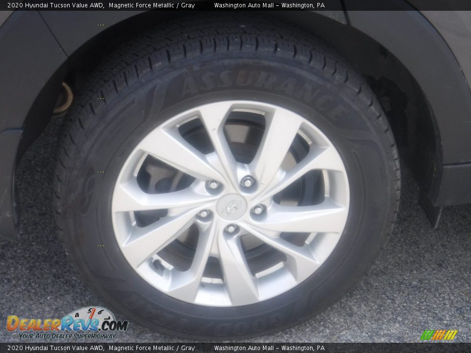 2020 Hyundai Tucson Value AWD Magnetic Force Metallic / Gray Photo #4