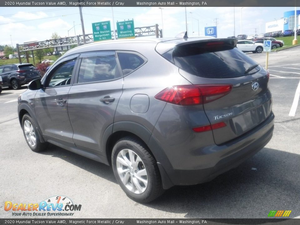 2020 Hyundai Tucson Value AWD Magnetic Force Metallic / Gray Photo #8