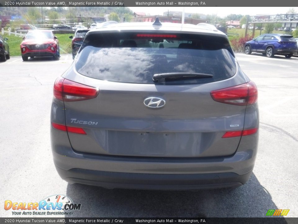 2020 Hyundai Tucson Value AWD Magnetic Force Metallic / Gray Photo #9