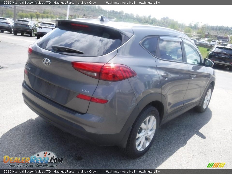 2020 Hyundai Tucson Value AWD Magnetic Force Metallic / Gray Photo #10