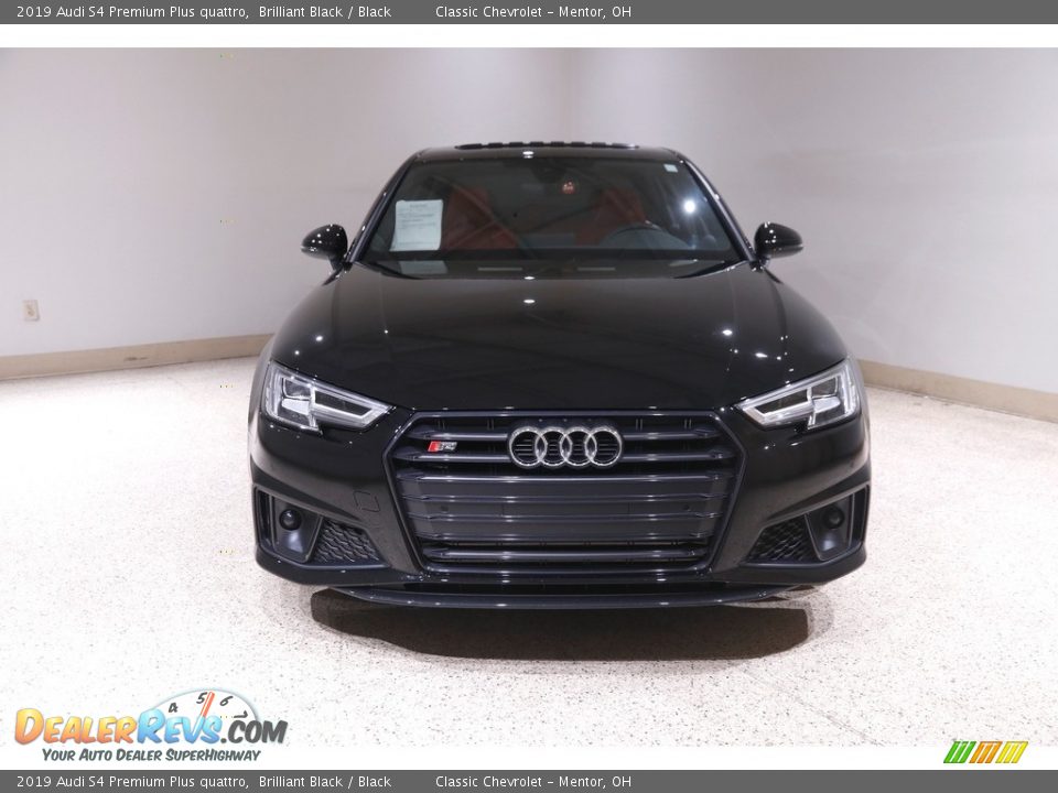 2019 Audi S4 Premium Plus quattro Brilliant Black / Black Photo #2