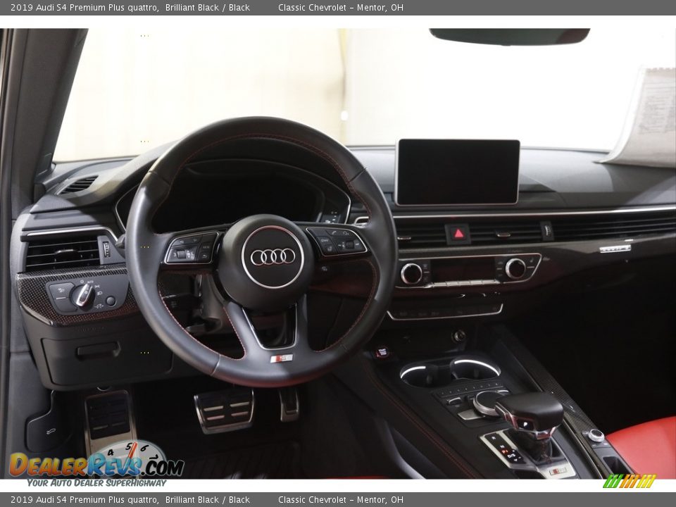 Dashboard of 2019 Audi S4 Premium Plus quattro Photo #6