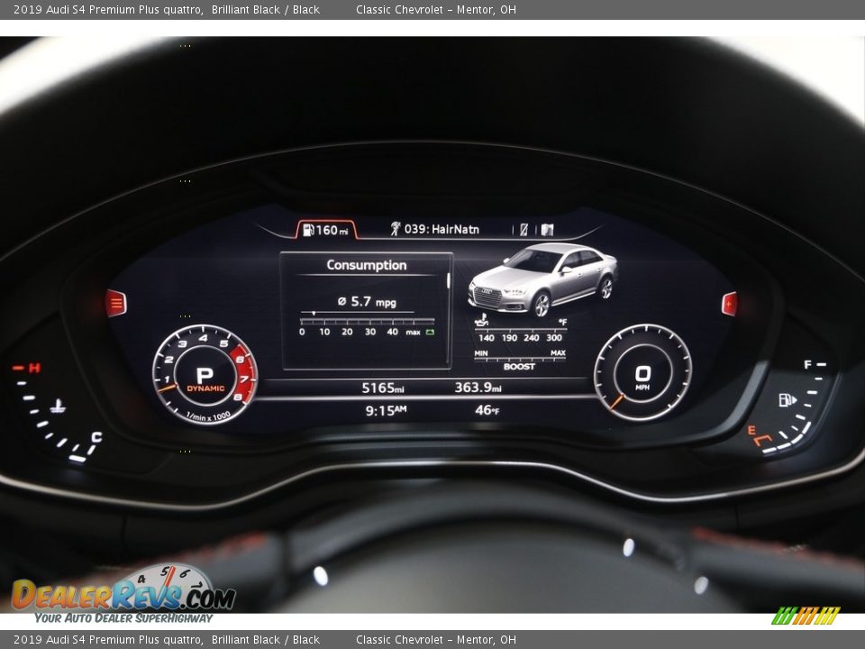 2019 Audi S4 Premium Plus quattro Gauges Photo #8