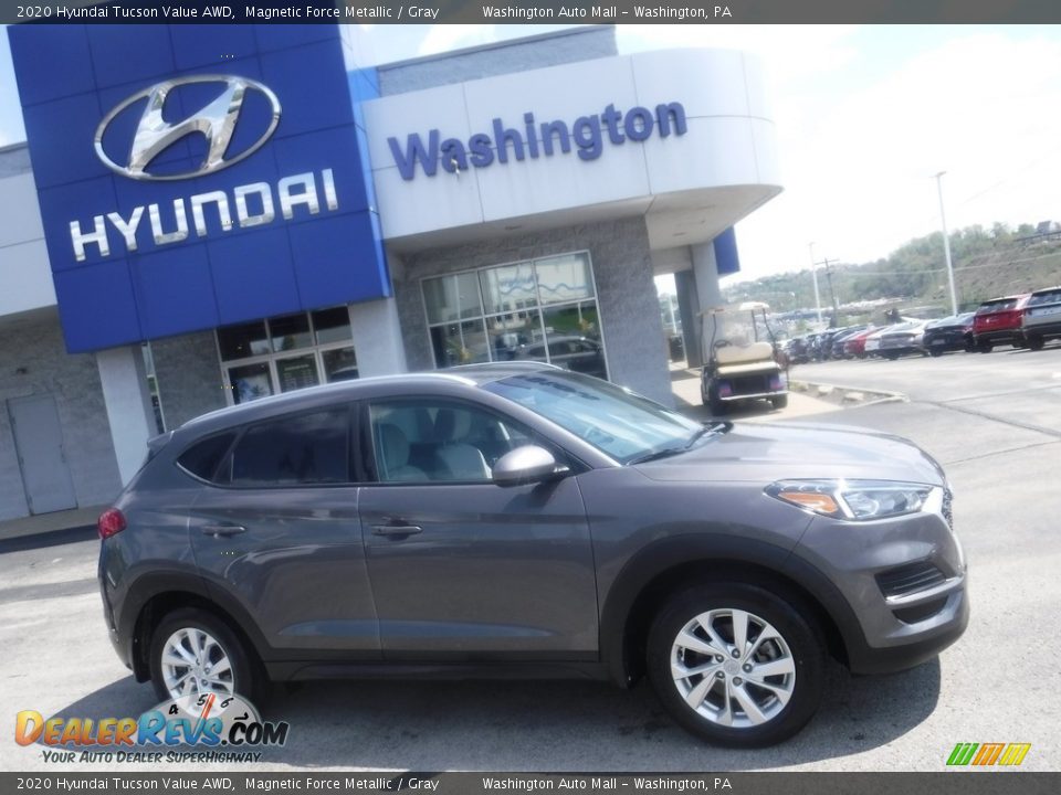 2020 Hyundai Tucson Value AWD Magnetic Force Metallic / Gray Photo #2