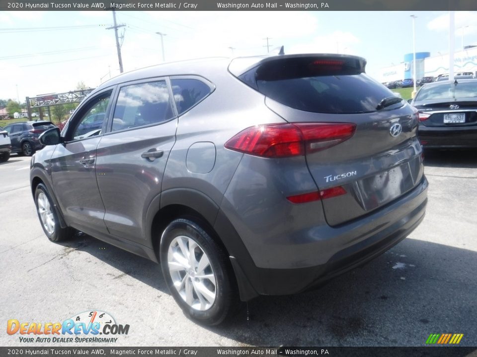 2020 Hyundai Tucson Value AWD Magnetic Force Metallic / Gray Photo #7