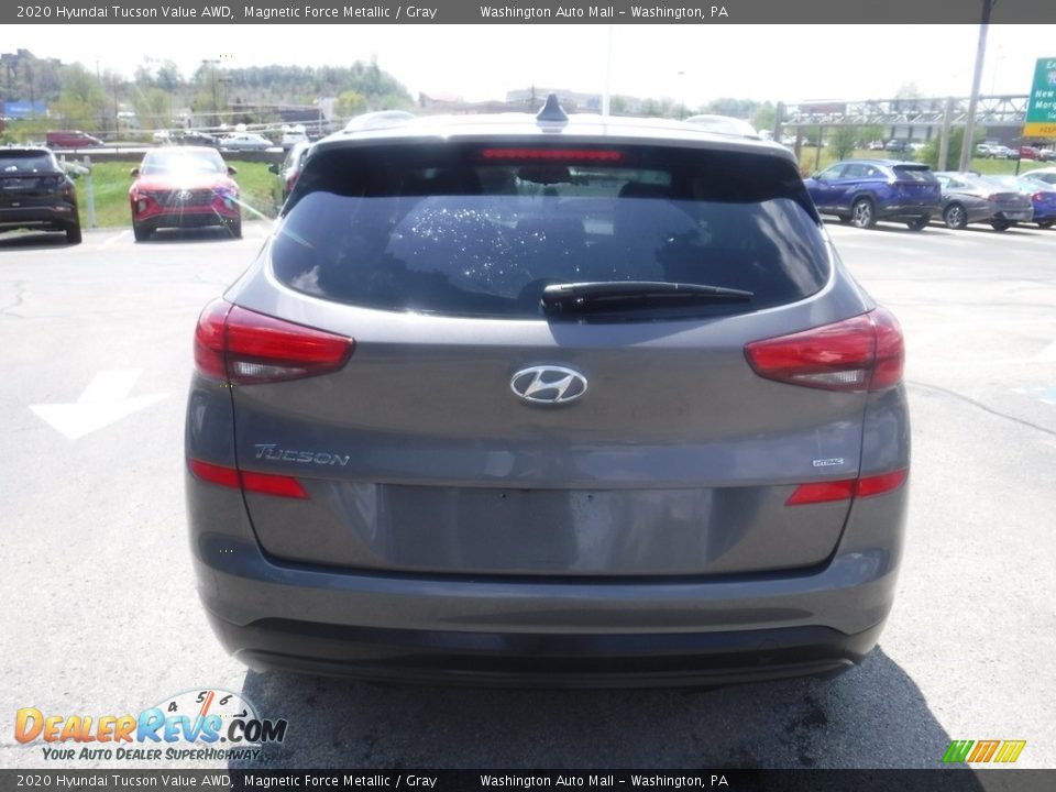 2020 Hyundai Tucson Value AWD Magnetic Force Metallic / Gray Photo #8