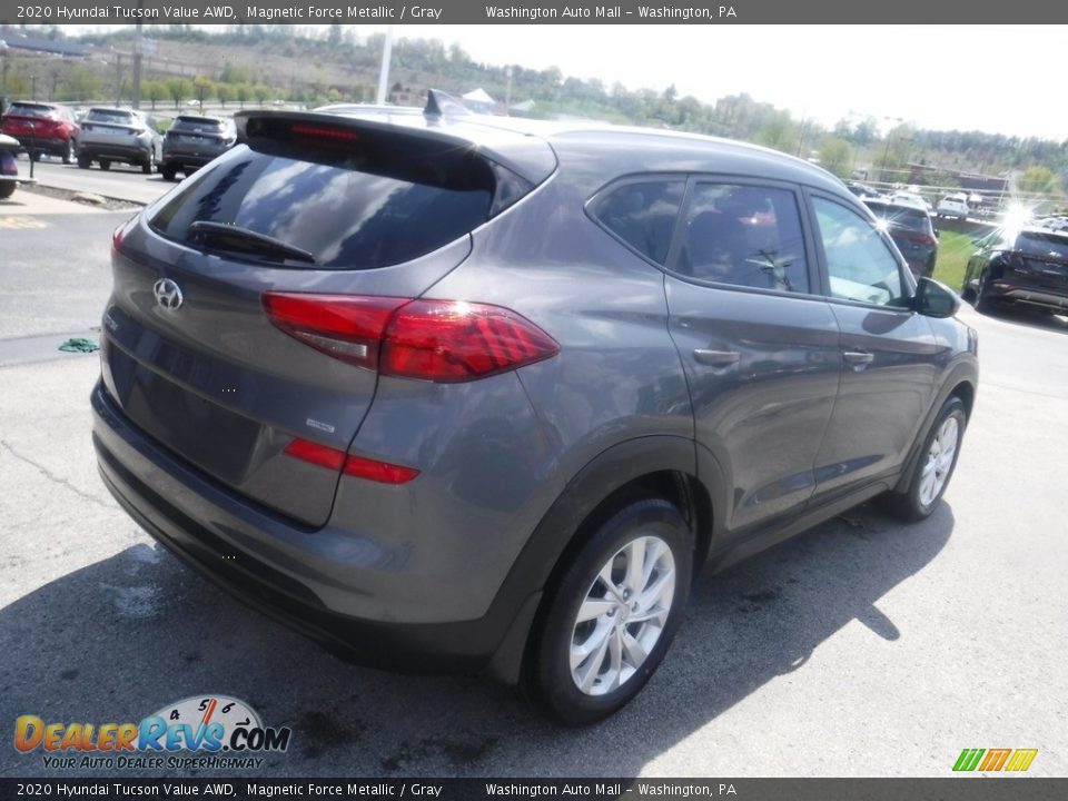 2020 Hyundai Tucson Value AWD Magnetic Force Metallic / Gray Photo #9