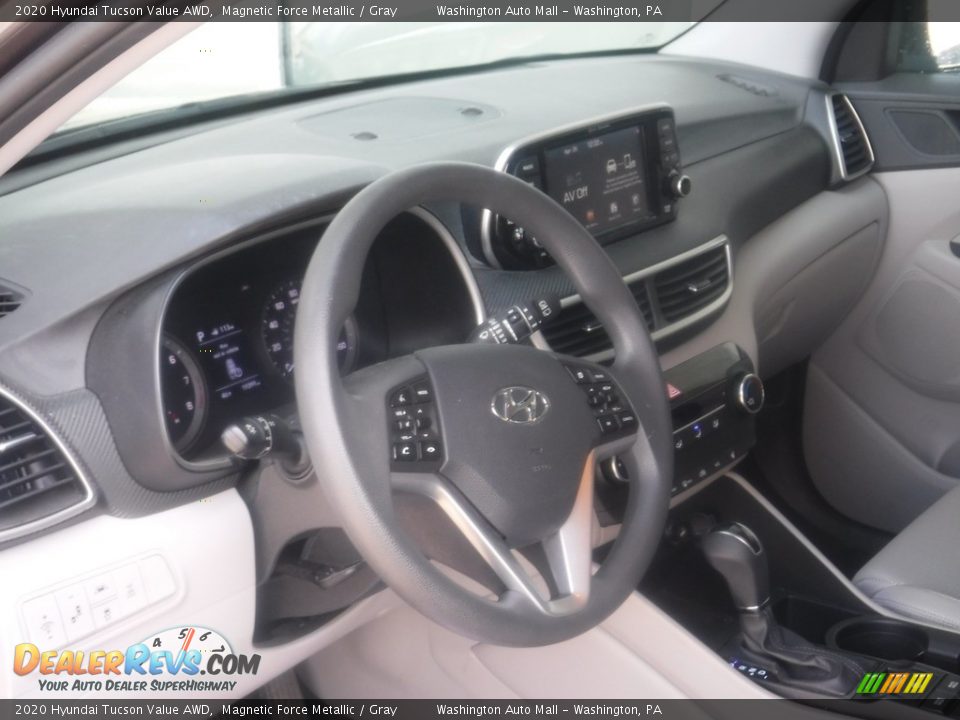 2020 Hyundai Tucson Value AWD Magnetic Force Metallic / Gray Photo #11