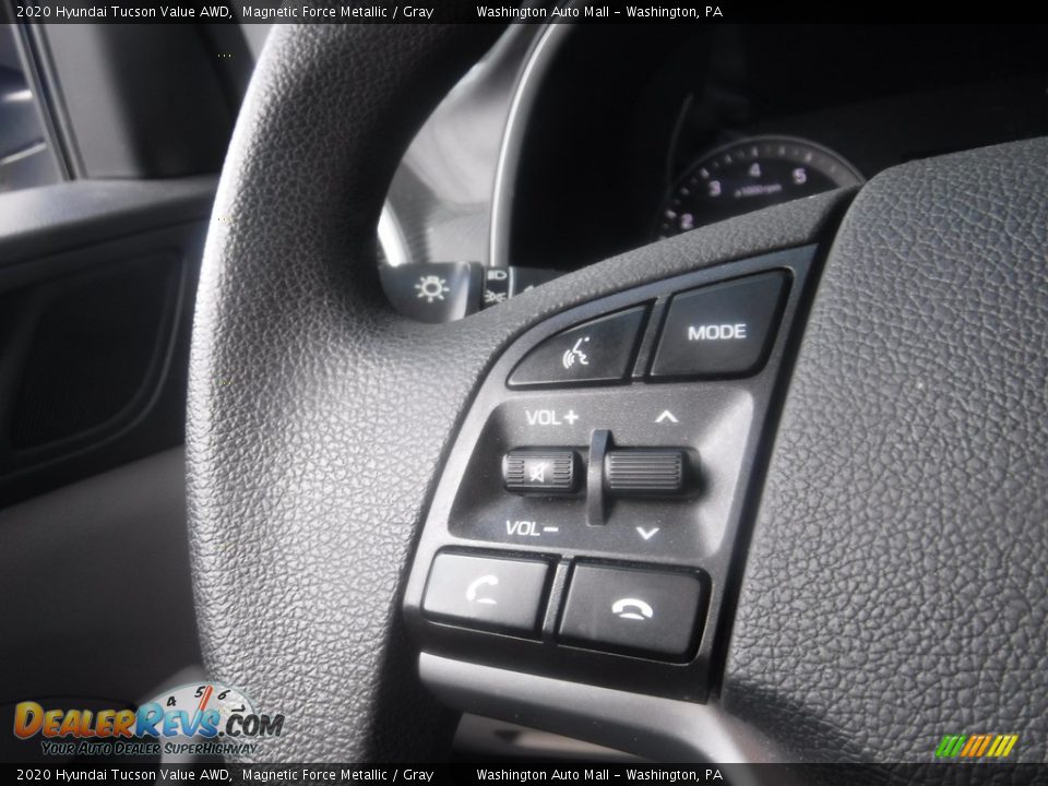 2020 Hyundai Tucson Value AWD Magnetic Force Metallic / Gray Photo #27