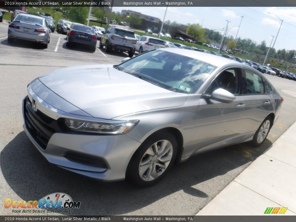 2019 Honda Accord LX Sedan Lunar Silver Metallic / Black Photo #5