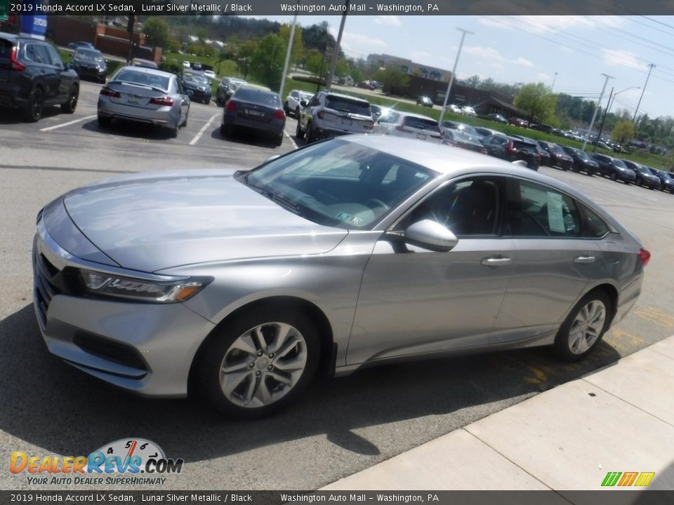 2019 Honda Accord LX Sedan Lunar Silver Metallic / Black Photo #6