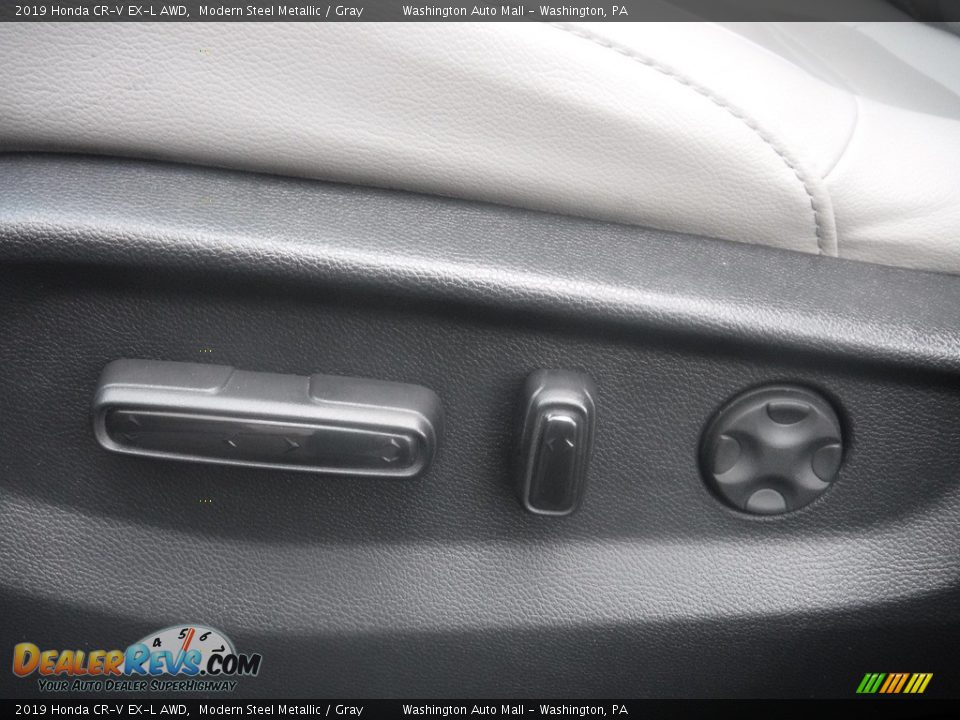 2019 Honda CR-V EX-L AWD Modern Steel Metallic / Gray Photo #18