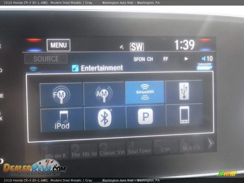 2019 Honda CR-V EX-L AWD Modern Steel Metallic / Gray Photo #21