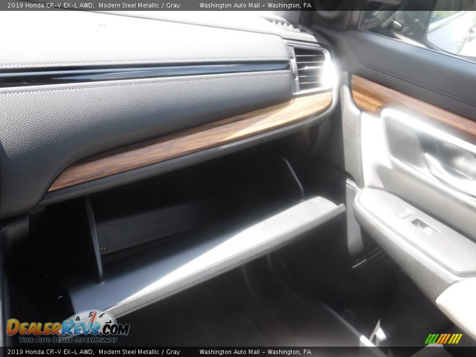 2019 Honda CR-V EX-L AWD Modern Steel Metallic / Gray Photo #29