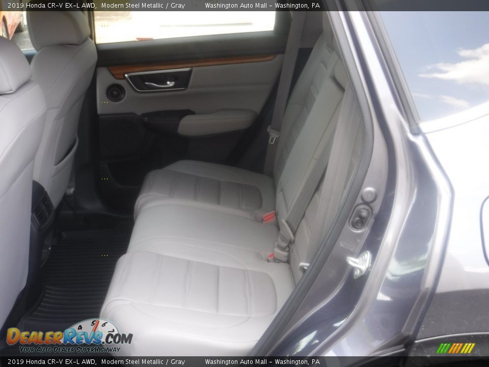 2019 Honda CR-V EX-L AWD Modern Steel Metallic / Gray Photo #30