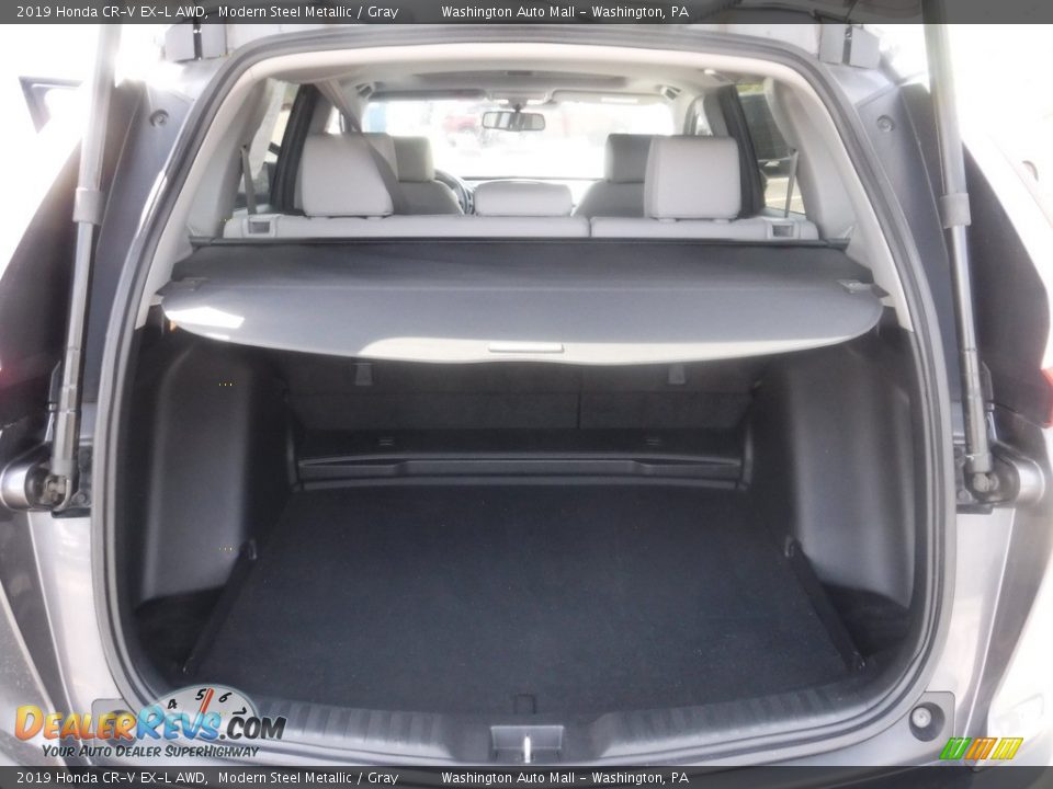 2019 Honda CR-V EX-L AWD Modern Steel Metallic / Gray Photo #31