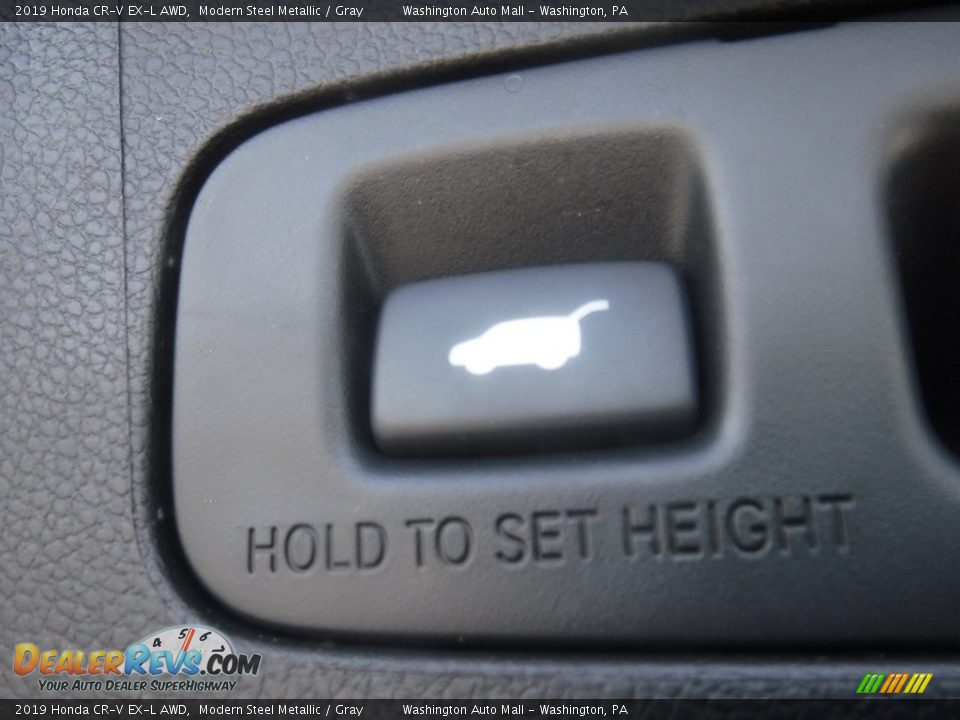 2019 Honda CR-V EX-L AWD Modern Steel Metallic / Gray Photo #32