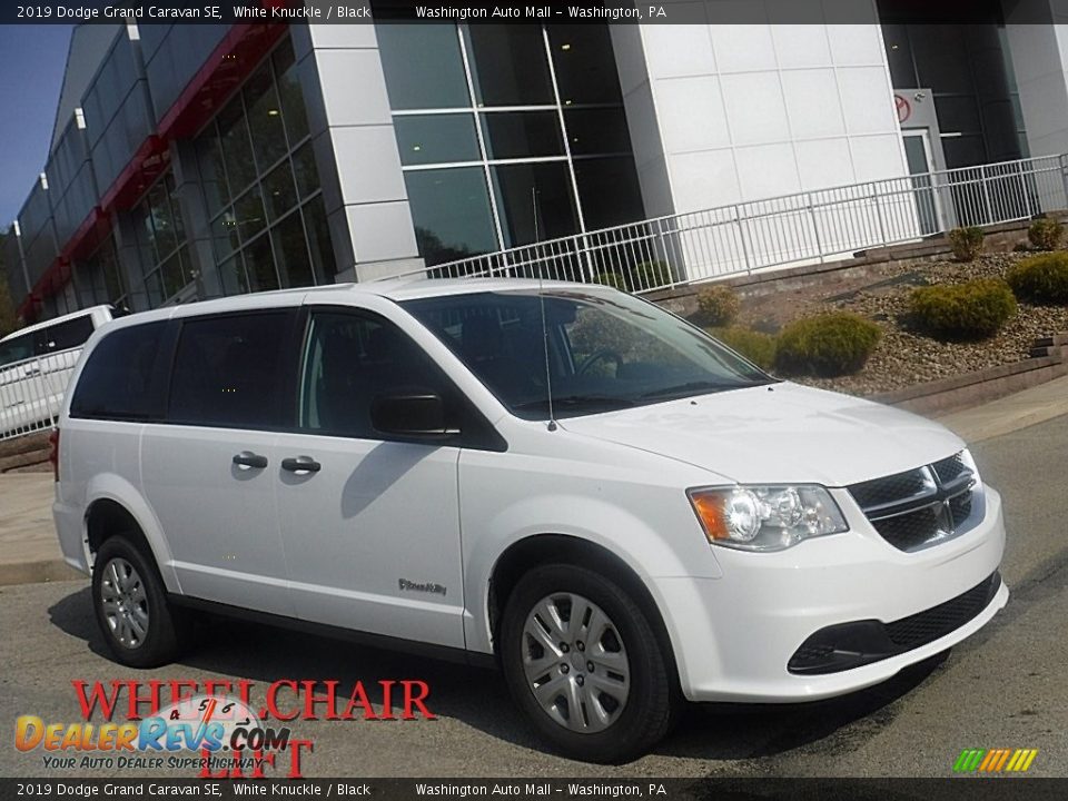 2019 Dodge Grand Caravan SE White Knuckle / Black Photo #1