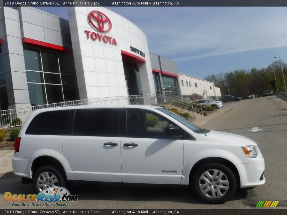 2019 Dodge Grand Caravan SE White Knuckle / Black Photo #2