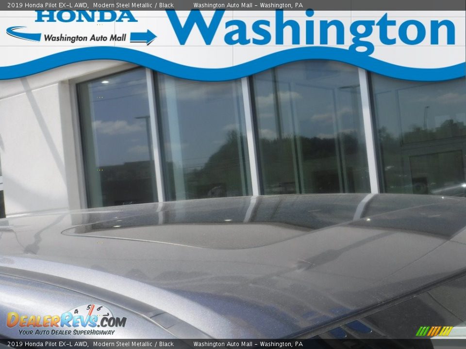 2019 Honda Pilot EX-L AWD Modern Steel Metallic / Black Photo #4