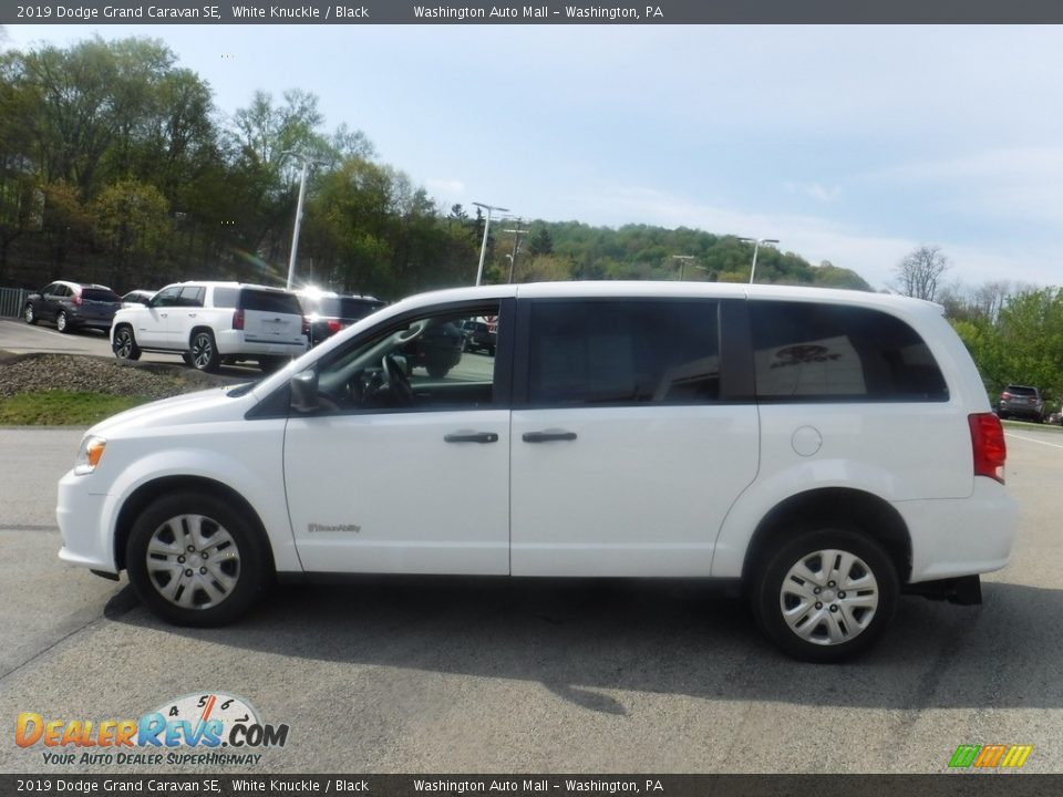 2019 Dodge Grand Caravan SE White Knuckle / Black Photo #12