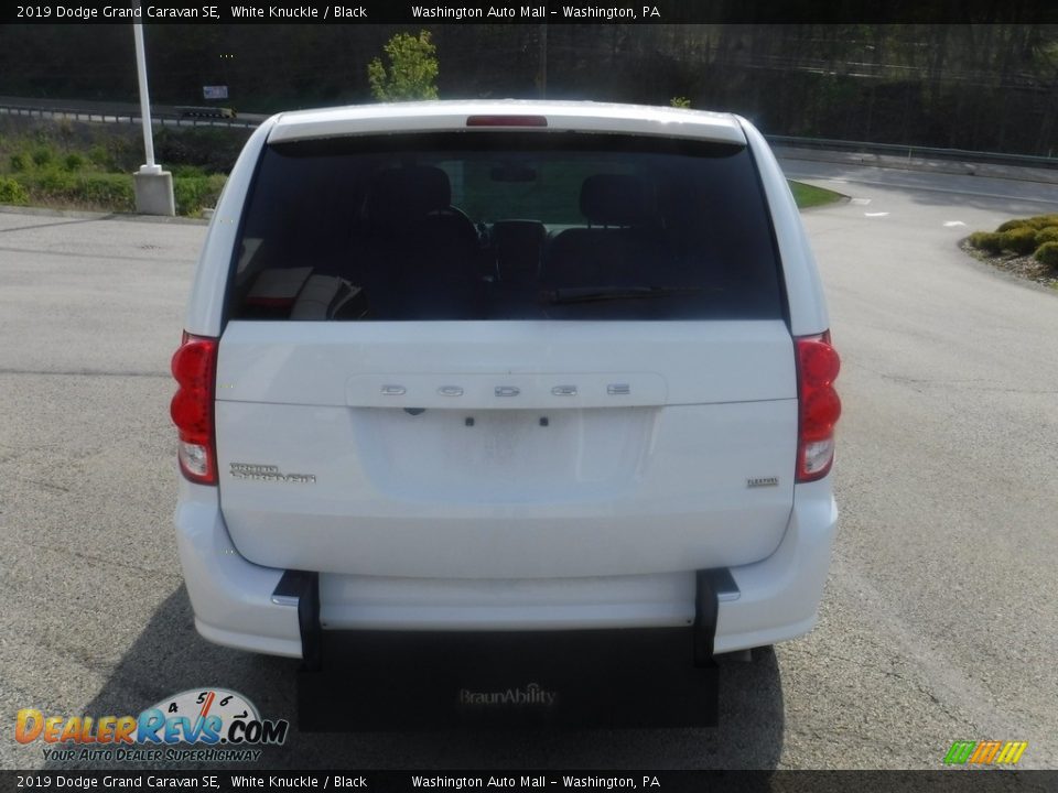 2019 Dodge Grand Caravan SE White Knuckle / Black Photo #14