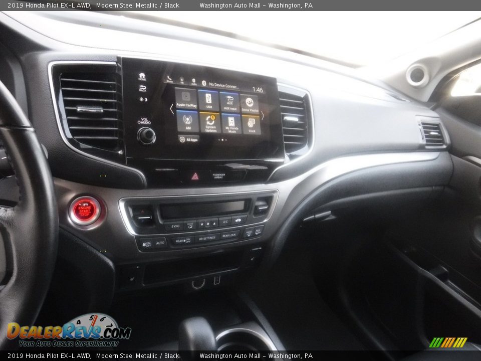 2019 Honda Pilot EX-L AWD Modern Steel Metallic / Black Photo #20