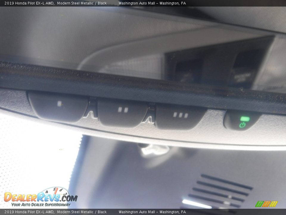2019 Honda Pilot EX-L AWD Modern Steel Metallic / Black Photo #27