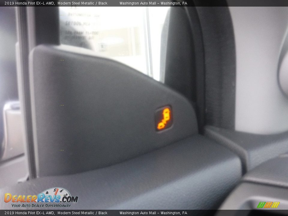2019 Honda Pilot EX-L AWD Modern Steel Metallic / Black Photo #31