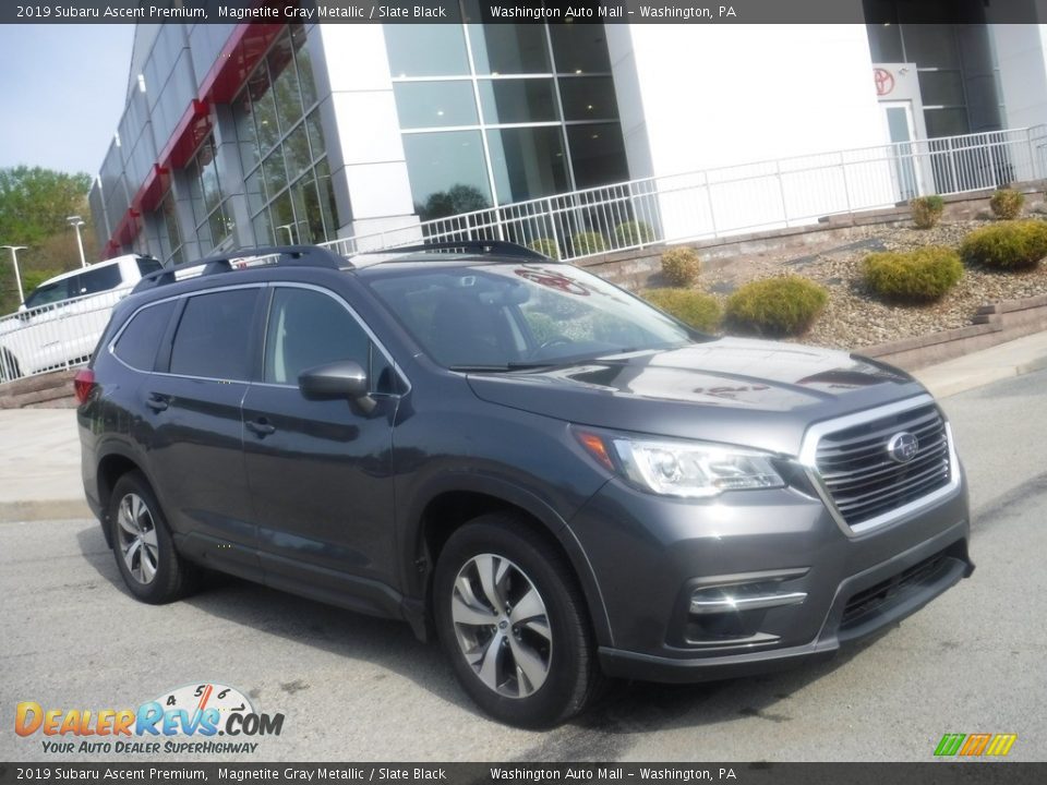 2019 Subaru Ascent Premium Magnetite Gray Metallic / Slate Black Photo #1