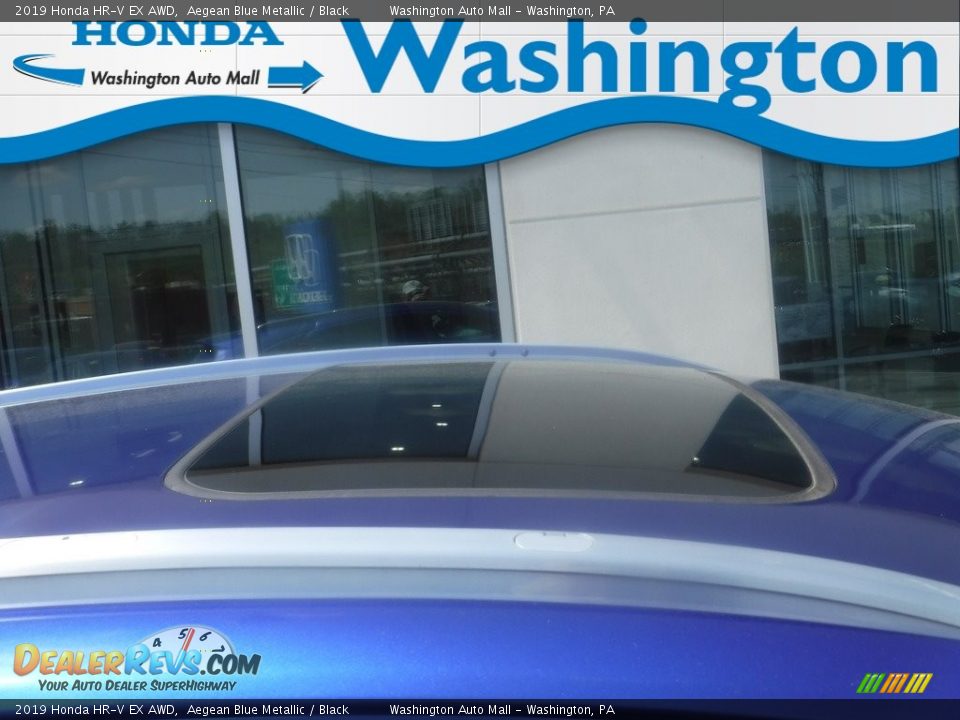 2019 Honda HR-V EX AWD Aegean Blue Metallic / Black Photo #3