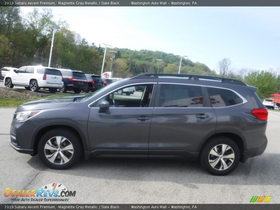 2019 Subaru Ascent Premium Magnetite Gray Metallic / Slate Black Photo #14