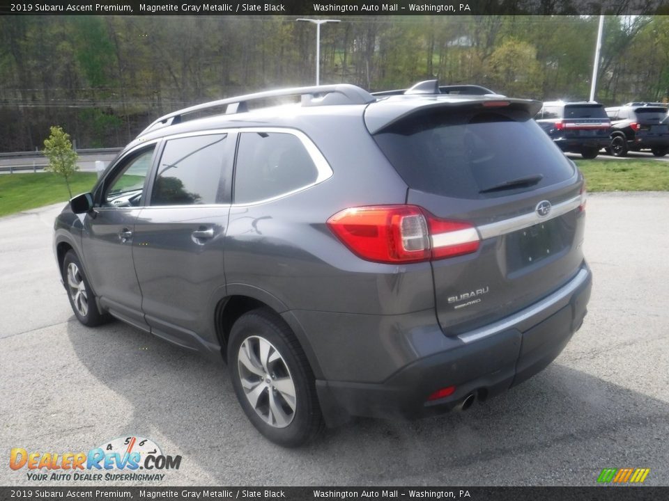 2019 Subaru Ascent Premium Magnetite Gray Metallic / Slate Black Photo #15