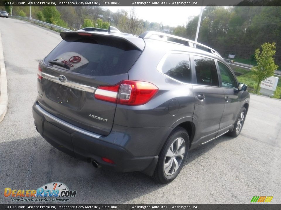 2019 Subaru Ascent Premium Magnetite Gray Metallic / Slate Black Photo #17