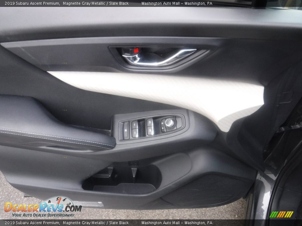 2019 Subaru Ascent Premium Magnetite Gray Metallic / Slate Black Photo #23