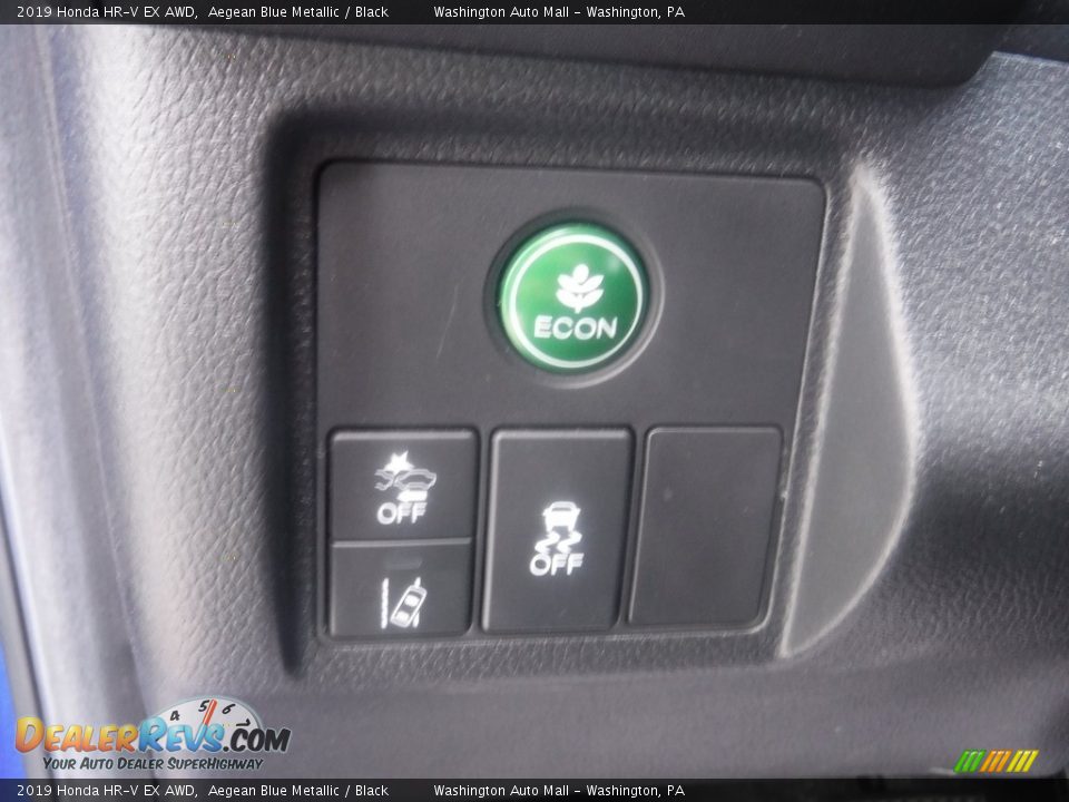 2019 Honda HR-V EX AWD Aegean Blue Metallic / Black Photo #14