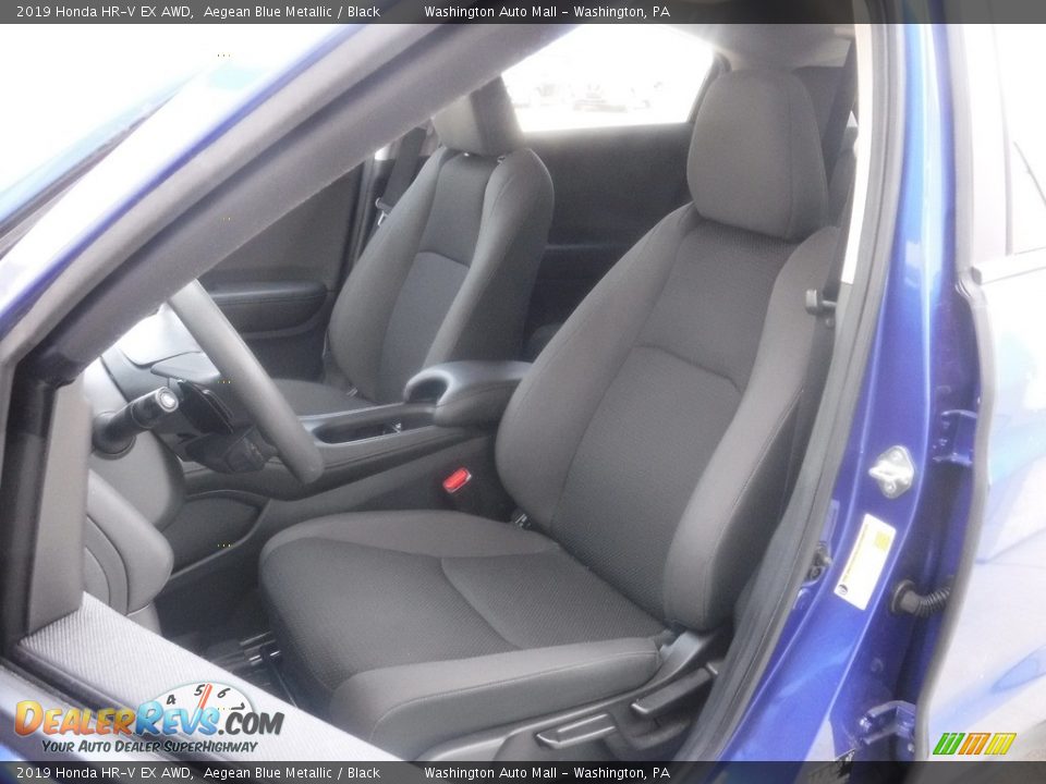2019 Honda HR-V EX AWD Aegean Blue Metallic / Black Photo #15
