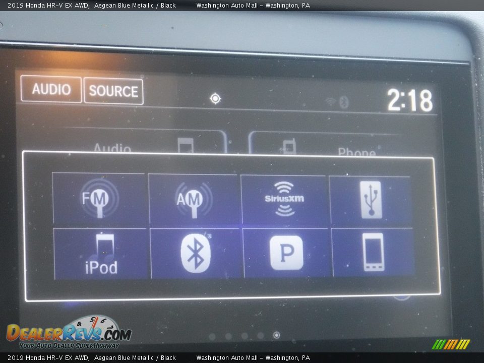 2019 Honda HR-V EX AWD Aegean Blue Metallic / Black Photo #20