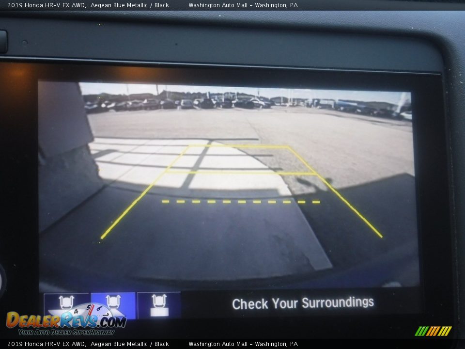 2019 Honda HR-V EX AWD Aegean Blue Metallic / Black Photo #21