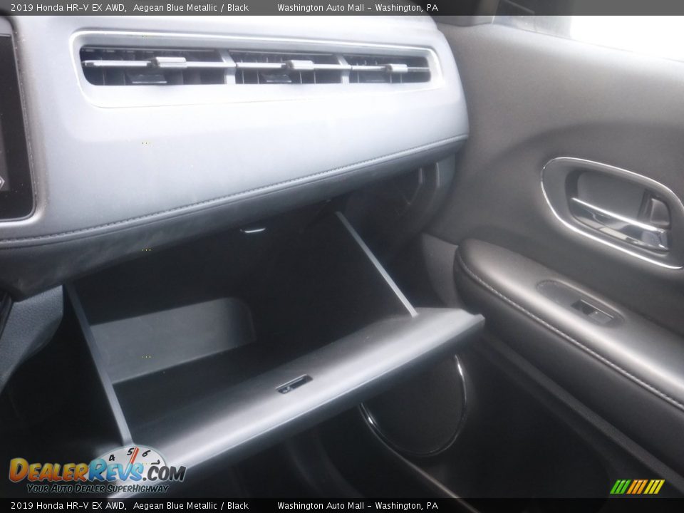 2019 Honda HR-V EX AWD Aegean Blue Metallic / Black Photo #23