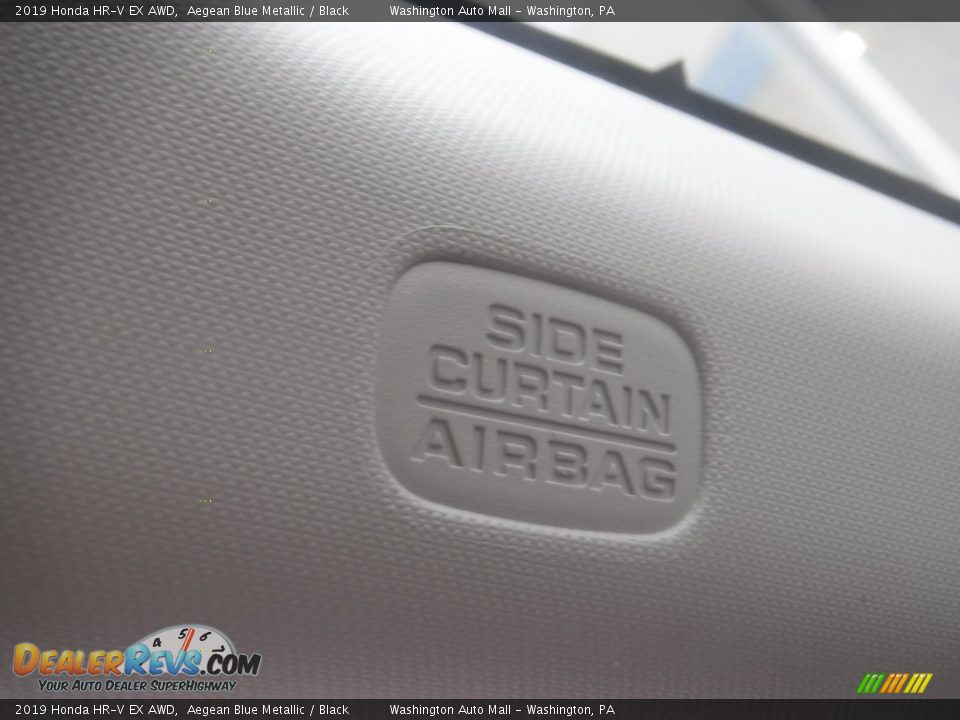 2019 Honda HR-V EX AWD Aegean Blue Metallic / Black Photo #26